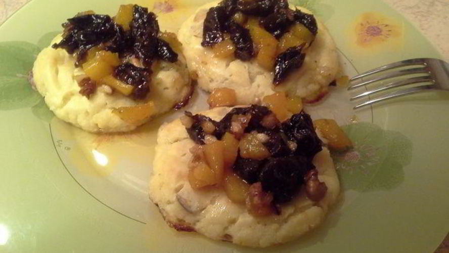 Рецепт сырники с тыквенным соусом