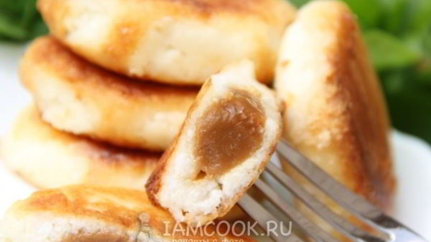 Рецепт сырники с вареной сгущенкой