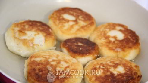 сырники с вареной сгущенкой