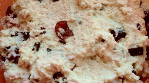 сырники с вишней и шоколадом