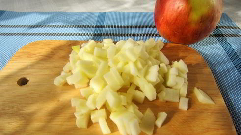 сырники с яблоками