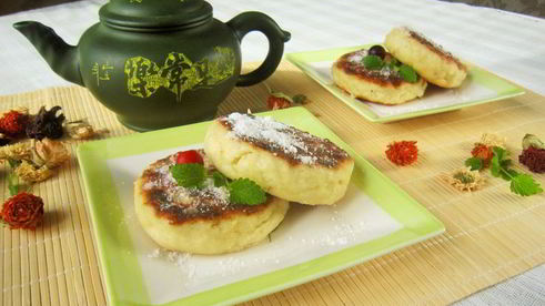 сырники с яблоками