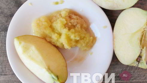 сырники с яблоком