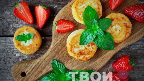 сырники с яблоком