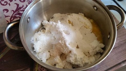 сырники с ягодами