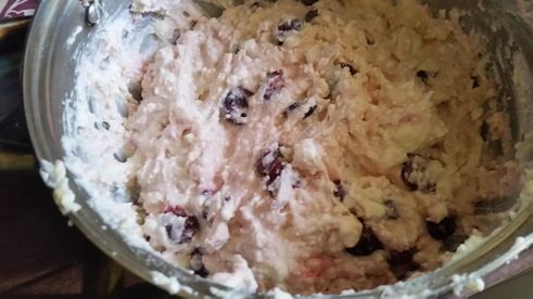 сырники с ягодами