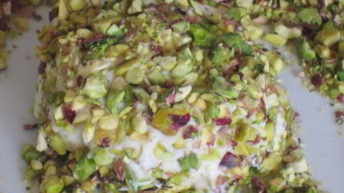 сырники в ореховой панировке с фисташковым кремом