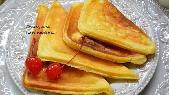 Рецепт Сырники в сэндвичнице