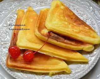 Сырники в сэндвичнице