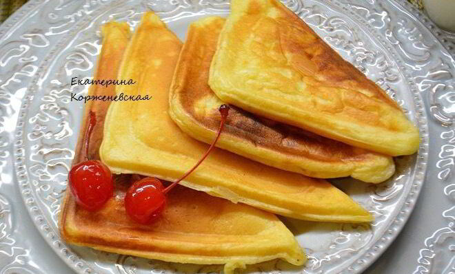 Сырники в сэндвичнице