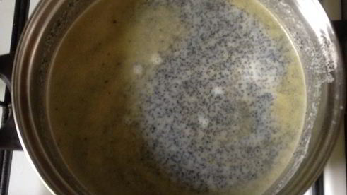 творожник с маком и миндалем