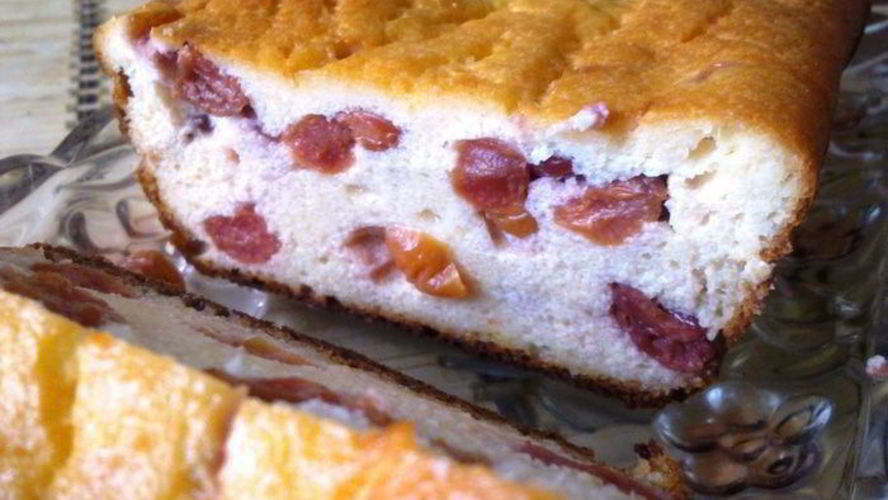 Рецепт творожник с вишней