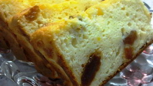 творожник с вишней