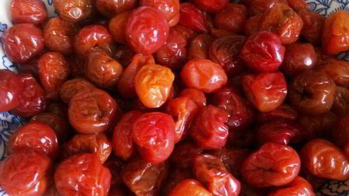 творожник с вишней