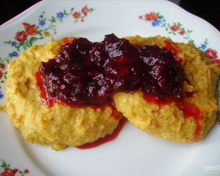 Запеченные сырники с яблоком и корицей