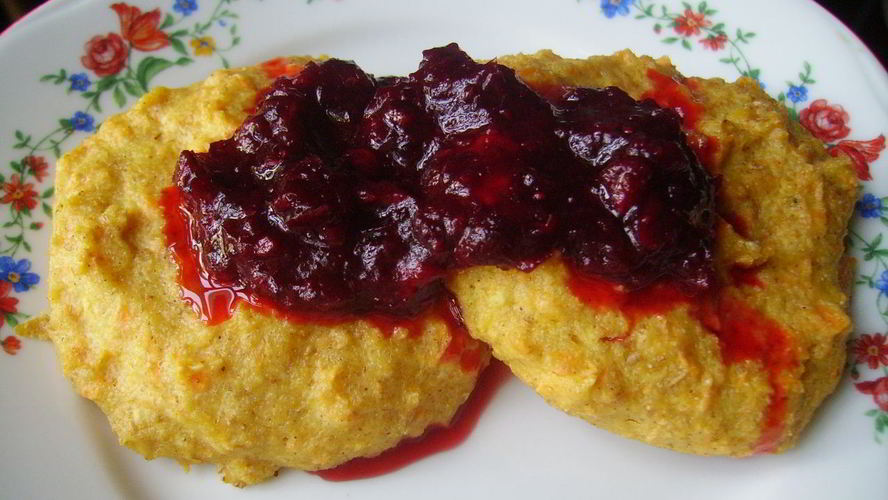 Рецепт запеченные сырники с яблоком и корицей