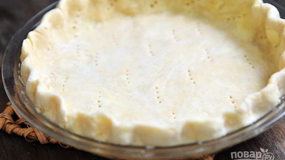 Рецепт Бездрожжевое тесто для пирога