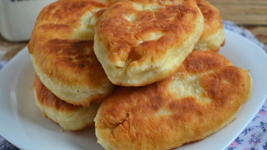 Рецепт бездрожжевое тесто для пирожков на кефире