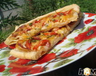 Домашнее слоеное тесто и пироги из него