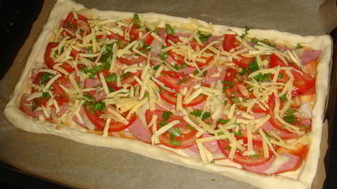 домашнее слоеное тесто и пироги из него