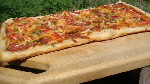 домашнее слоеное тесто и пироги из него