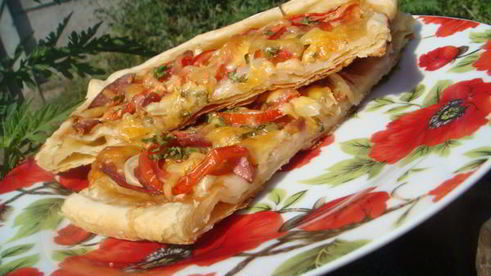 домашнее слоеное тесто и пироги из него