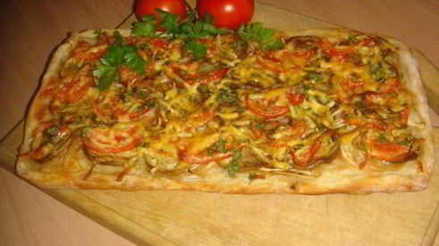 домашнее слоеное тесто и пироги из него