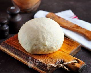 Дрожжевое тесто для пиццы