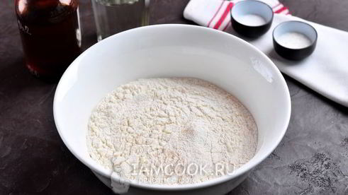 дрожжевое тесто для пиццы