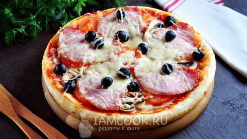 дрожжевое тесто для пиццы