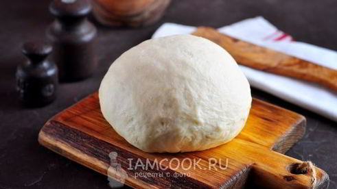 дрожжевое тесто для пиццы