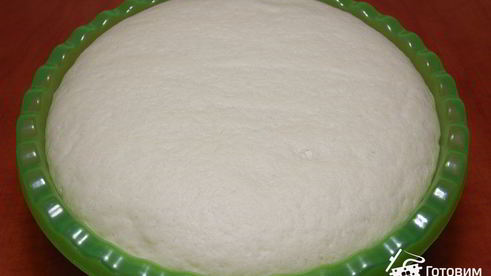 дрожжевое тесто, постное