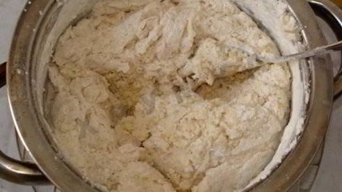 картофельное дрожжевое тесто