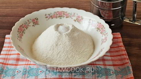 постное заварное тесто