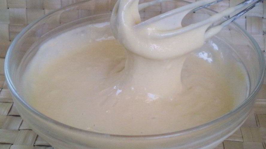 Рецепт простое бисквитное тесто