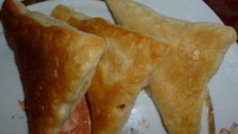 слоеное тесто бездрожжевое на сковороде