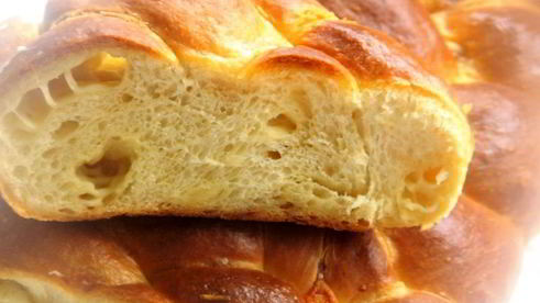 сырная косичка из дрожжевого теста