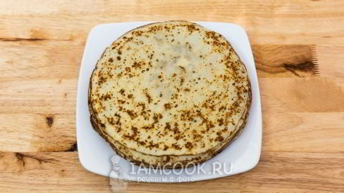 тесто для блинов на кефире