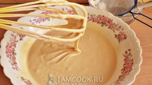 тесто для блинов на молоке