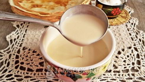 тесто для блинов на молоке