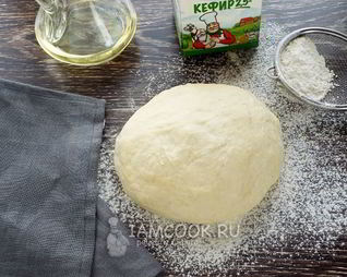Тесто для Осетинского пирога на кефире