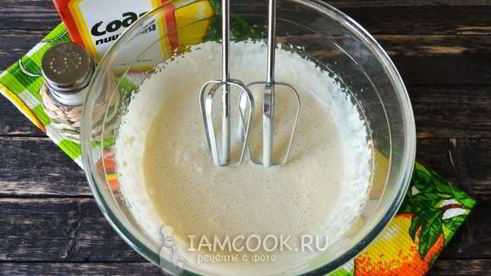 тесто для пиццы на сметане и майонезе