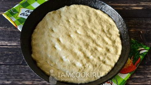 тесто для пиццы на сметане и майонезе