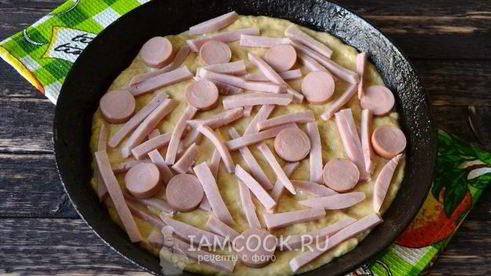 тесто для пиццы на сметане и майонезе