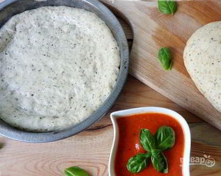 Тесто для пиццы в хлебопечке Мулинекс