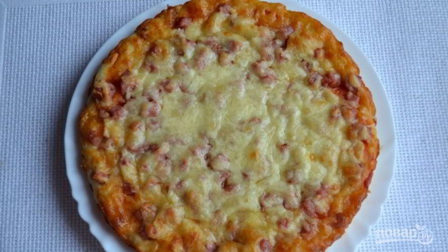 Рецепт тесто на кефире для пиццы в духовке