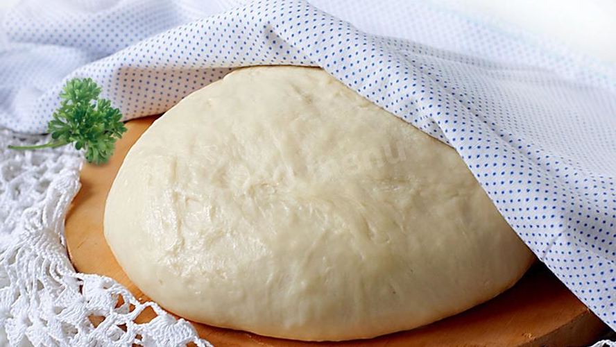 Рецепт тесто на сметане на дрожжах