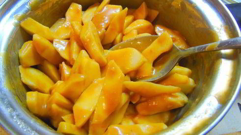 яблочно-карамельный пирог с тестом фило