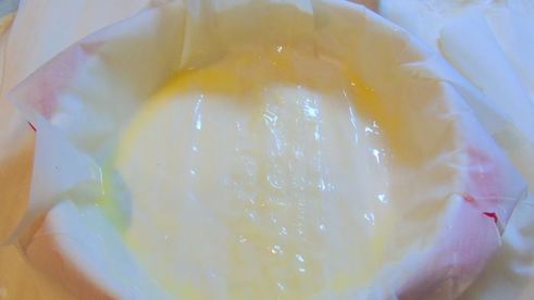 яблочно-карамельный пирог с тестом фило