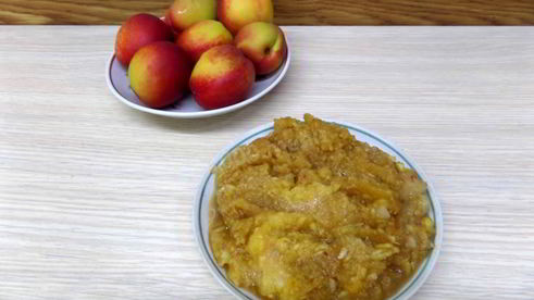 бисквитный торт персиковый со сливочным кремом